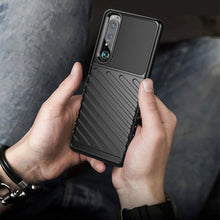 Заредете изображение във визуализатора на галерията – Thunder Case Flexible Tough Rugged Cover TPU Case for Sony Xperia 1 III black - TopMag

