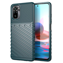 Заредете изображение във визуализатора на галерията – Thunder Case Flexible Tough Rugged Cover TPU Case for Xiaomi Redmi Note 10 / Redmi Note 10S green - TopMag

