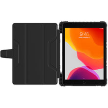 Заредете изображение във визуализатора на галерията – Nillkin Bumper Leather Case Pro Armored Smart Cover with Camera Case and Stand iPad 10.2 '' 2021 / iPad 10.2 '' 2020 / iPad 10.2 '' 2019 Black - TopMag
