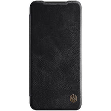 Заредете изображение във визуализатора на галерията – Nillkin Qin original leather case cover for Xiaomi Redmi Note 10 / Redmi Note 10S black - TopMag
