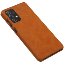 Заредете изображение във визуализатора на галерията – Nillkin Qin original leather case cover for Samsung Galaxy A72 4G brown - TopMag
