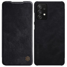 Заредете изображение във визуализатора на галерията – Nillkin Qin original leather case cover for Samsung Galaxy A72 4G black - TopMag
