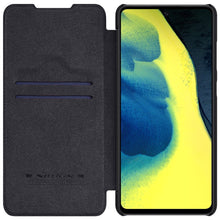 Заредете изображение във визуализатора на галерията – Nillkin Qin original leather case cover for Samsung Galaxy A72 4G black - TopMag

