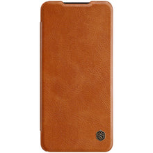 Заредете изображение във визуализатора на галерията – Nillkin Qin Leather Holster Case for Samsung Galaxy A52s 5G / A52 5G / A52 4G Brown - TopMag

