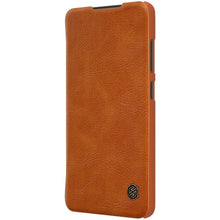Заредете изображение във визуализатора на галерията – Nillkin Qin Leather Holster Case for Samsung Galaxy A52s 5G / A52 5G / A52 4G Brown - TopMag
