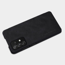 Заредете изображение във визуализатора на галерията – Nillkin Qin original leather case cover for Samsung Galaxy A52s 5G / A52 5G / A52 4G black - TopMag
