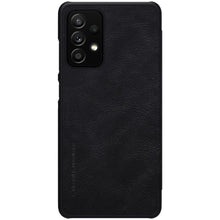 Заредете изображение във визуализатора на галерията – Nillkin Qin original leather case cover for Samsung Galaxy A52s 5G / A52 5G / A52 4G black - TopMag
