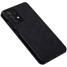 Заредете изображение във визуализатора на галерията – Nillkin Qin original leather case cover for Samsung Galaxy A52s 5G / A52 5G / A52 4G black - TopMag
