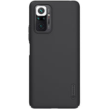 Заредете изображение във визуализатора на галерията – Nillkin Super Frosted Shield Case + kickstand for Xiaomi Redmi Note 10 Pro black - TopMag
