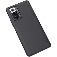 Заредете изображение във визуализатора на галерията – Nillkin Super Frosted Shield Case + kickstand for Xiaomi Redmi Note 10 Pro black - TopMag
