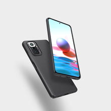 Заредете изображение във визуализатора на галерията – Nillkin Super Frosted Shield Case + kickstand for Xiaomi Redmi Note 10 Pro black - TopMag
