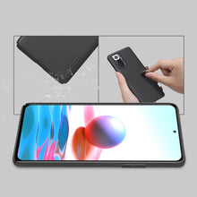 Заредете изображение във визуализатора на галерията – Nillkin Super Frosted Shield Case + kickstand for Xiaomi Redmi Note 10 Pro black - TopMag
