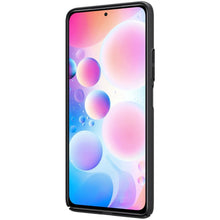 Заредете изображение във визуализатора на галерията – Nillkin Super Frosted Shield Case + kickstand for Xiaomi Redmi K40 Pro+ / K40 Pro / K40 / Poco F3 / Mi 11i black - TopMag
