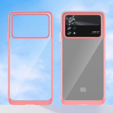 Заредете изображение във визуализатора на галерията – Outer Space Case Xiaomi Poco X4 Pro 5G cover with a flexible frame red
