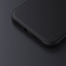 Заредете изображение във визуализатора на галерията – Nillkin Super Frosted Shield Case + kickstand for iPhone 12 Pro Max black - TopMag
