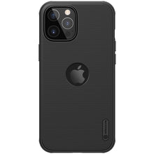 Заредете изображение във визуализатора на галерията – Nillkin Super Frosted Shield Case + kickstand for iPhone 12 Pro Max black - TopMag
