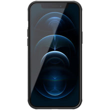 Заредете изображение във визуализатора на галерията – Nillkin Super Frosted Shield Case + kickstand for iPhone 12 Pro Max black - TopMag
