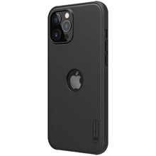 Заредете изображение във визуализатора на галерията – Nillkin Super Frosted Shield Case + kickstand for iPhone 12 Pro Max black - TopMag
