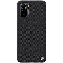 Заредете изображение във визуализатора на галерията – Nillkin Textured Case rugged cover with gel frame and nylon on the back Xiaomi Redmi Note 10 / Redmi Note 10S black - TopMag
