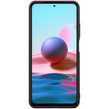 Заредете изображение във визуализатора на галерията – Nillkin Textured Case rugged cover with gel frame and nylon on the back Xiaomi Redmi Note 10 / Redmi Note 10S black - TopMag
