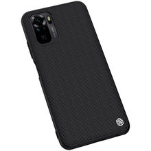 Заредете изображение във визуализатора на галерията – Nillkin Textured Case rugged cover with gel frame and nylon on the back Xiaomi Redmi Note 10 / Redmi Note 10S black - TopMag

