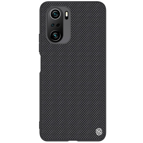 Nillkin Textured Case Durable reinforced case with a gel frame and nylon on the back Xiaomi Redmi K40 Pro + / K40 Pro / K40 / Poco F3 / Mi 11i black - TopMag