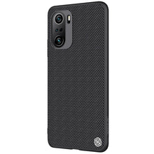 Заредете изображение във визуализатора на галерията – Nillkin Textured Case Durable reinforced case with a gel frame and nylon on the back Xiaomi Redmi K40 Pro + / K40 Pro / K40 / Poco F3 / Mi 11i black - TopMag
