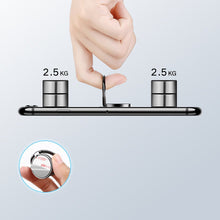 Заредете изображение във визуализатора на галерията – Ugreen self-adhesive ring holder phone stand black (LP133 30435) - TopMag
