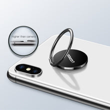 Заредете изображение във визуализатора на галерията – Ugreen self-adhesive ring holder phone stand black (LP133 30435) - TopMag
