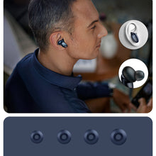 Заредете изображение във визуализатора на галерията – Ugreen in -ear wireless headphones TWS Bluetooth 5.0 waterproof IPX5 aptX blue (WS108 50648) - TopMag
