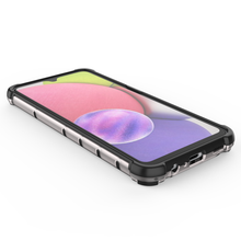 Заредете изображение във визуализатора на галерията – Honeycomb case for Samsung Galaxy A14 armored hybrid cover transparent
