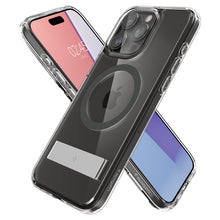 Заредете изображение във визуализатора на галерията – Spigen Ultra Hybrid S MagSafe, graphite - iPhone 15 Pro Max
