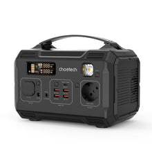 Заредете изображение във визуализатора на галерията – Choetech portable power bank 281Wh 300W black (BS002-V2)
