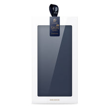 Заредете изображение във визуализатора на галерията – Dux Ducis Skin Pro case for Motorola Edge 30 Neo flip cover card wallet stand blue
