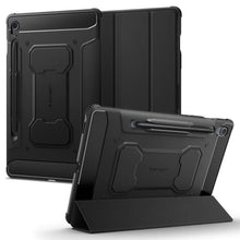 Заредете изображение във визуализатора на галерията – Spigen Rugged Armor Pro case for Samsung Galaxy Tab S9 FE 10.9'' X510 / X516B - black
