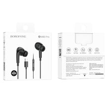 Заредете изображение във визуализатора на галерията – Borofone Earphones BM80 Pro Elegant with microphone Type C (DAC) black
