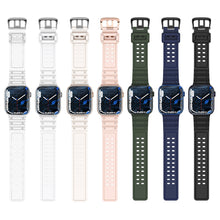 Заредете изображение във визуализатора на галерията – Strap Triple Protection strap for Apple Watch SE, 8, 7, 6, 5, 4, 3, 2, 1 (41, 40, 38 mm) bracelet bracelet beige
