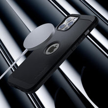 Заредете изображение във визуализатора на галерията – SPIGEN TOUGH ARMOR MAG MAGSAFE IPHONE 12 PRO MAX BLACK - TopMag
