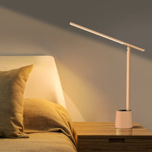 Заредете изображение във визуализатора на галерията – Baseus Smart Eye rechargeable folding reading desk LED lamp (Smart Light) white (DGZG-02) - TopMag
