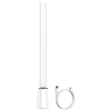 Заредете изображение във визуализатора на галерията – Baseus Smart Eye rechargeable folding reading desk LED lamp (Smart Light) white (DGZG-02) - TopMag
