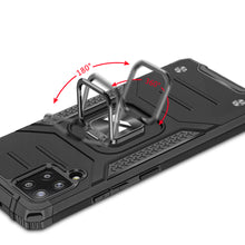 Заредете изображение във визуализатора на галерията – Wozinsky Ring Armor Case Kickstand Tough Rugged Cover for Samsung Galaxy A42 5G pink - TopMag
