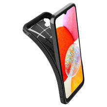 Заредете изображение във визуализатора на галерията – SPIGEN Rugged Armor case for SAMSUNG A14 4G / LTE matte black
