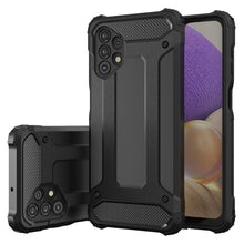 Заредете изображение във визуализатора на галерията – Hybrid Armor Case Tough Rugged Cover for Samsung Galaxy A32 4G black - TopMag
