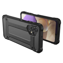 Заредете изображение във визуализатора на галерията – Hybrid Armor Case Tough Rugged Cover for Samsung Galaxy A32 4G black - TopMag
