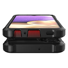 Заредете изображение във визуализатора на галерията – Hybrid Armor Case Tough Rugged Cover for Samsung Galaxy A32 4G blue - TopMag
