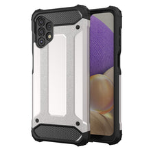 Заредете изображение във визуализатора на галерията – Hybrid Armor Case Tough Rugged Cover for Samsung Galaxy A32 4G silver - TopMag
