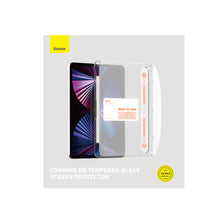 Заредете изображение във визуализатора на галерията – Baseus Crystal tempered glass for iPad Pro 11'' (2018/2020/2021/2022) / iPad Air 4/5 10.9'' + mounting kit - transparent
