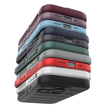 Заредете изображение във визуализатора на галерията – Magic Shield Case case for iPhone 14 Pro elastic armored cover in burgundy
