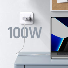 Заредете изображение във визуализатора на галерията – Ugreen US557 USB-C / USB-C PD cable 100W 1m - white
