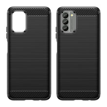 Заредете изображение във визуализатора на галерията – Carbon Case cover for Nokia G400 flexible silicone carbon cover black
